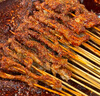 果勛牛肉串 凈重650g  共50串 春日燒烤食材套餐生鮮牛肉BBQ烤串 曬單實拍圖
