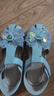 泰蘭尼斯meta童鞋女童涼鞋夏季新款公主鞋甜美洋氣兒童閃燈鞋藍色30 曬單實(shí)拍圖
