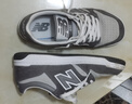 NEW BALANCE NB官方板鞋男鞋女鞋復古休閑平底鞋低幫百搭運動鞋BB480L系列 淺灰色/深灰色 BB480LEC 40 (腳長25cm) 曬單實拍圖