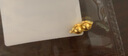 老廟黃金AU999.9工藝金條攢小金豆柿子蘋果牛角包吉祥投資收藏送禮 曬單實(shí)拍圖