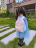 迪士尼（disney）幼兒園書包3-6周歲出游防丟失簡約高顏值兒童背包超輕雙肩包粉色 曬單實拍圖