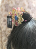 Royal sasa皇家莎莎甜美花朵抓夾彩色多巴胺發(fā)抓中號鯊魚(yú)夾盤(pán)發(fā)抓子發(fā)飾頭飾 曬單實(shí)拍圖