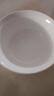 錦鳯 純白骨瓷碗米飯碗湯碗景德鎮餐具家用陶瓷大面碗湯鍋高腳碗1個(gè)裝 6英寸面碗 曬單實(shí)拍圖