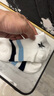 銳步（Reebok）【店鋪爆款】四季通用短襪透氣吸汗防臭棉襪短筒船襪休閑款運(yùn)動(dòng)襪 白色 （2雙裝） 均碼 曬單實(shí)拍圖