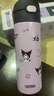 膳魔師（THERMOS）兒童保溫杯學(xué)生直飲水杯三麗鷗聯(lián)名水壺316L不銹鋼水杯500ml紫 曬單實(shí)拍圖