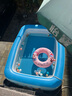 Bestway兒童游泳池寶寶小孩室內(nèi)外家用電動充氣史迪仔周邊玩具洗澡戲水池 曬單實拍圖