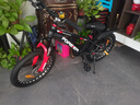 永久（FOREVER）兒童自行車變速山地車中小學(xué)生男女6-15歲賽車青少年 黑紅色 20寸 曬單實拍圖