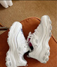 斯凱奇（Skechers）女鞋夏季厚底老爹鞋百搭透氣熊貓鞋軟底舒適外穿休閑運(yùn)動鞋11959 曬單實(shí)拍圖