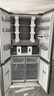 海信500V5Pro真空零嵌入式冰箱四開門一級能效風(fēng)冷無霜家電以舊換新DBD離子主動除菌BCD-500V5CZKQD 曬單實拍圖