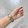 圣卡泊適用蘋果手表表帶iWatchs10代金屬女款applewatch9小蠻腰鏈?zhǔn)胶踫8夏天新款41mm透氣Ultra簡(jiǎn)約 銀色 iwatch10代【42MM表盤】 曬單實(shí)拍圖