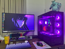 瓦爾基里（VALKYRIE）VK03 LITE BLACK 黑色 ATX 游戲電腦臺(tái)式機(jī)箱 支持360水冷 270°海景房 曬單實(shí)拍圖