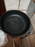 炊大皇（COOKER KING） 不粘鍋平底炒菜鍋家用烹飪鍋具電磁爐燃?xì)饷簹庠蠲骰鹜ㄓ?鉆石三代深煎鍋30cm帶蓋 曬單實(shí)拍圖