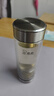 希諾茶水分離玻璃杯高檔茶杯七夕情人節教師節禮物XN-7012本色 300mL 曬單實(shí)拍圖