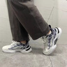 AJNBAAJ輕奢潮牌 男鞋秋冬季透氣網(wǎng)面運(yùn)動(dòng)鞋男輕便軟底跑步鞋休閑老爹鞋白黑-經(jīng)典款39 曬單實(shí)拍圖