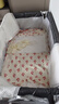 ANGI BABY新生兒嬰兒床帶尿布臺(tái)可拼接大床寶寶搖搖床可移動(dòng)多功能哄睡神器 莫蘭迪灰 尿布臺(tái)+椰棕棕墊+禮包 曬單實(shí)拍圖