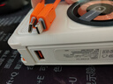 IMEV【3C認(rèn)證可上飛機(jī)】磁吸充電寶20000毫安自帶插頭Magsafe快充自帶線大容量移動(dòng)電源五合一適用蘋果 2萬毫安時(shí)【磁吸+AC插頭+自帶線】米橙色 曬單實(shí)拍圖