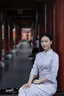 初蟬衣事設計感改良旗袍高端氣質(zhì)2025夏季新款女收腰新中式國風(fēng)連衣裙 藍紫色 S （現貨） 曬單實(shí)拍圖