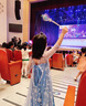 G.DUCKKIDS小黃鴨冰雪奇緣愛莎公主裙女童連衣裙夏季兒童艾莎裙子六一表演服 艾莎公主裙 110 尺碼4~5歲【100-110cm】 曬單實(shí)拍圖