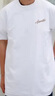名創(chuàng  )優(yōu)品男士短袖男休閑衣服男裝夏季寬松大碼男生純棉半袖Z 白 L 曬單實(shí)拍圖