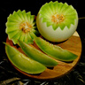 京鮮生 大漠蜜瓜系列 大漠玉菇甜瓜 2枚 凈重6-7斤 水果蜜瓜 源頭直發(fā) 曬單實拍圖