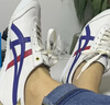Onitsuka Tiger鬼塚虎經(jīng)典小白鞋男女鞋 舒適運動休閑鞋MEXICO 66? 1183C126 白色/藍色 40.5 曬單實拍圖