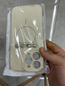 藍妮子【拍照相機按鍵全包】適用 蘋(píng)果16手機殼 iPhone16promax手機殼 16pro保護套15 pro max液態(tài)硅膠 磁吸-精孔【古董白】拍照按鍵全包 蘋(píng)果16ProMax 曬單實(shí)拍圖