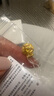 周六福 黃金吊墜耳釘女款5G足金浪漫絲絨玫瑰花掛墜耳飾   計(jì)價(jià) 吊墜-2.17g 曬單實(shí)拍圖