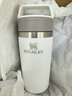 STANLEY【新品】STANLEY咖啡杯保溫杯真空不銹鋼手擰迷你車(chē)載密封便攜杯 霜白354ml 曬單實(shí)拍圖