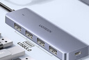 綠聯(lián) USB3.0擴(kuò)展器擴(kuò)展塢多接口 分線器高速4口集線器HUB拓展塢 筆記本電腦一拖多轉(zhuǎn)換器轉(zhuǎn)接頭延長線 曬單實(shí)拍圖