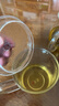 雅集 玻璃杯 耐熱會(huì)議杯 加厚透明辦公水杯 帶蓋泡茶杯 曬單實(shí)拍圖