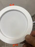FSL佛山照明LED筒燈嵌入式孔燈客廳天花燈2.5寸6W白光孔徑75mm 曬單實(shí)拍圖