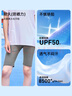 TOREAD kids探路者女童褲子 夏季款童裝兒童運動(dòng)防曬五分褲QAMMBN84 炭灰 165 曬單實(shí)拍圖
