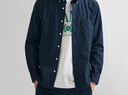 GANT【亞洲版型】/甘特官方春季男士休閑通勤商務(wù)翻領(lǐng)寬松長(cháng)袖襯衫 433-夜藍色 S 曬單實(shí)拍圖