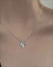 法蔻（farcoko）品牌楓葉項(xiàng)鏈女小清新鎖骨鏈森系時(shí)尚飾品情人節(jié)生日禮物送女友 楓葉項(xiàng)鏈+精美包裝 曬單實(shí)拍圖