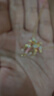 周大生浪漫花火煙花項鏈純銀S925熒光琺瑯煙花鎖骨鏈國風七夕禮物送女友 曬單實拍圖