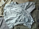 森馬（Semir）短袖t恤女短款修身圓領(lǐng)內(nèi)搭25夏涼感收腰V領(lǐng)上衣辣妹109325100006 曬單實(shí)拍圖