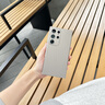 圖璐璐適用三星s24ultra手機殼新款GalaxyS23ultra保護套s25U散熱防摔磨砂透明全包外殼簡約商務輕奢男款 【透砂原色】超薄+防摔+散熱 s24ultra 曬單實拍圖