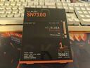 西部數(shù)據(jù)（WD）SSD固態(tài)硬盤 M.2接口 SN7100 PCIe4.0 游戲電競電腦擴(kuò)展硬盤 1TB 曬單實(shí)拍圖