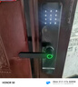 英典（YINGDIAN）K8指紋鎖密碼鎖民宿公寓智能門鎖電子鎖家用入戶門推拉式標(biāo)準(zhǔn)鎖體 (六合一開鎖+防撬報(bào)警)指導(dǎo)安裝 曬單實(shí)拍圖
