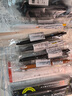 派通（Pentel）0.5mm速干中性筆彩色替芯 （適用于BLN75/BLN105/BLN2005）LRN5 黑色 12支裝 曬單實(shí)拍圖
