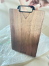 美廚（maxcook）烏檀木砧板 加厚天然整木菜板 實(shí)木案板方形34*22*2.5cm MCPJ1598 曬單實(shí)拍圖