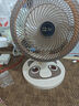 駱駝電風(fēng)扇家用電扇臺(tái)式多功能小型風(fēng)扇學(xué)生宿舍桌面風(fēng)扇可搖頭靜音辦公室桌面臺(tái)扇 米色臺(tái)扇【搖頭/2檔位】 標(biāo)配【1.3米電源線】 曬單實(shí)拍圖