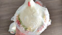 櫻小煮壽桃饅頭送老人生日祝壽禮物中式蛋糕糕點禮盒手工花饃膠東花餑餑 壽字套餐+福壽安康花瓣字 曬單實拍圖