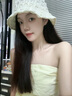 忽憶浩漫透氣產(chǎn)婦月子帽產(chǎn)后夏季薄款帽子女孕婦孕媽夏天外出保暖漁夫帽 E-367米色泡泡紗漁夫帽 曬單實(shí)拍圖