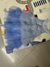 班喜迪女童連衣裙夏裝2025新款寶寶公主裙周歲禮服兒童背心網(wǎng)紗裙子夏季 粉色 110 曬單實拍圖