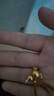 第一福黃金吊墜項(xiàng)鏈葫蘆算盤(pán)珠足金999古法傳承掛墜女款送女友生日禮物 葫蘆算盤(pán)珠 約4.5g 曬單實(shí)拍圖
