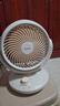 美的（Midea）【小型風扇】輕音臺式桌面空氣循環(huán)扇家用柔風電風扇宿舍辦公迷你臺扇落地扇空調伴侶 GAF18AD 曬單實拍圖