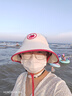 kocotreekk樹兒童防曬帽防紫外線寶寶遮陽帽夏季男童女童太陽帽沙灘大帽檐 曬單實拍圖