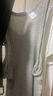 【工字透氣】夏季男士背心打底透氣工字背心男款休閑 黑色 3XL (135-150斤) 曬單實拍圖