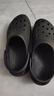卡駱馳（crocs）經(jīng)典云朵clog洞洞鞋女鞋戶(hù)外涼鞋拖鞋厚底涼拖 206750-001 W7 曬單實(shí)拍圖